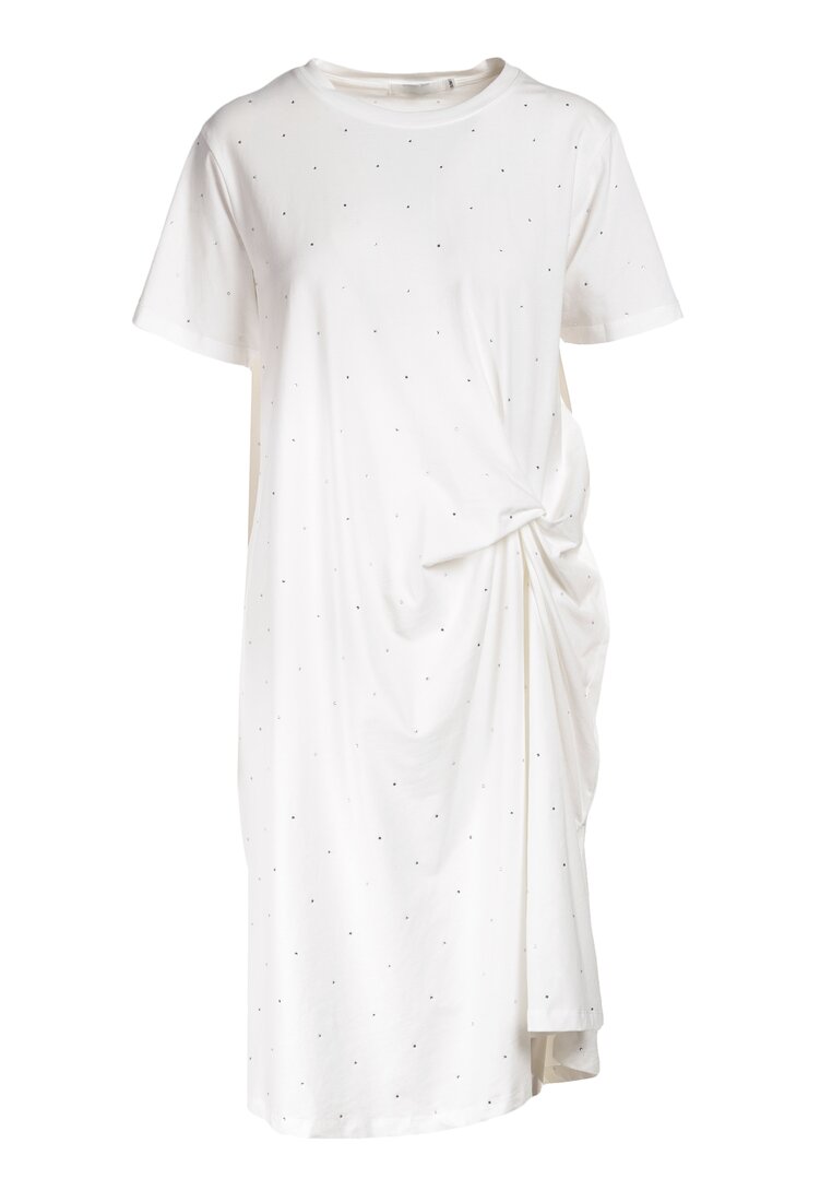 Biała Sukienka Sirelori