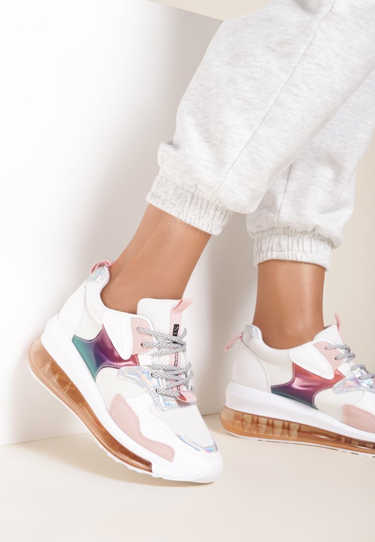 Biało-Różowe Sneakersy Wilkerson