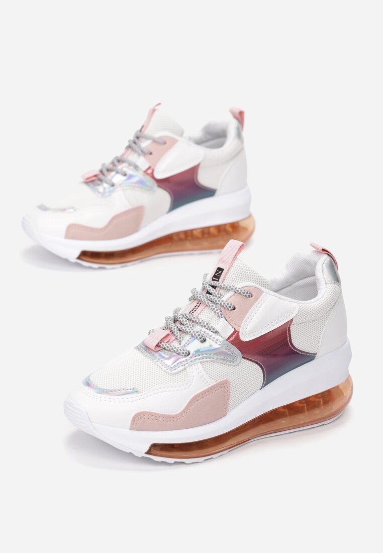 Biało-Różowe Sneakersy Wilkerson