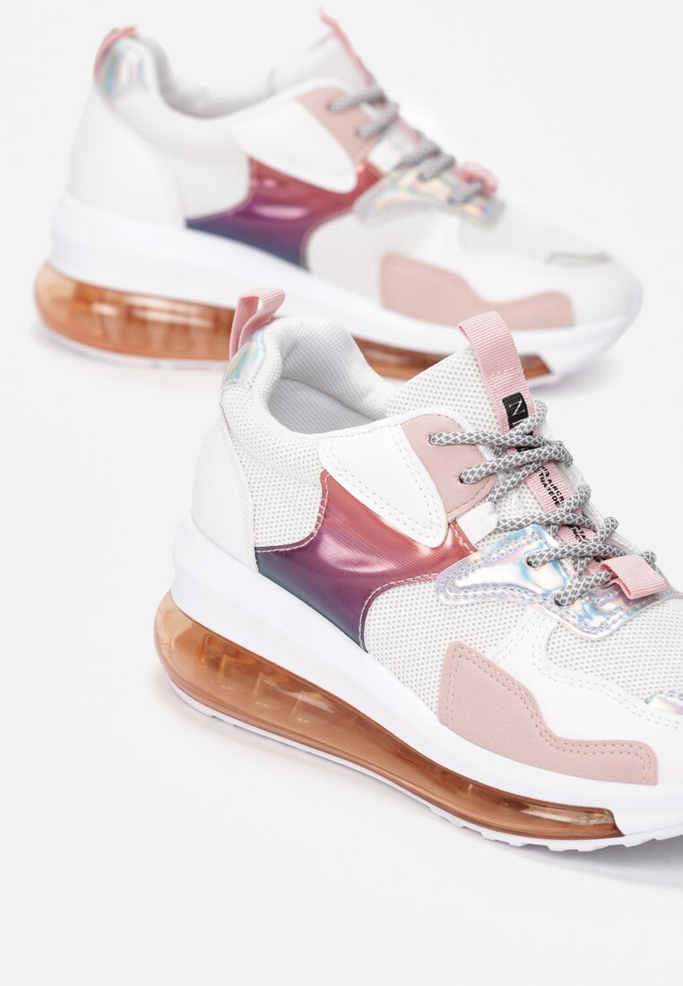 Biało-Różowe Sneakersy Wilkerson