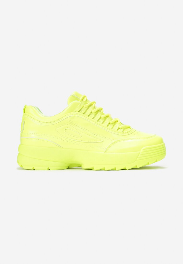 Limonkowe Sneakersy We Can Do This