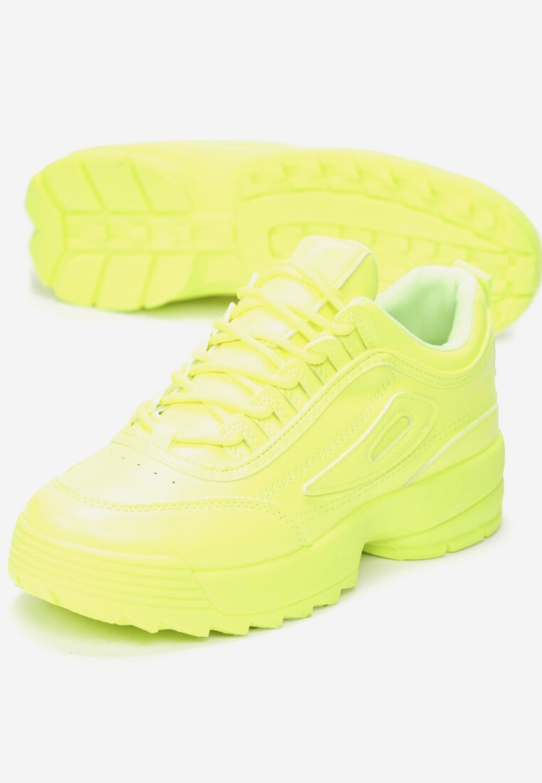 Limonkowe Sneakersy We Can Do This