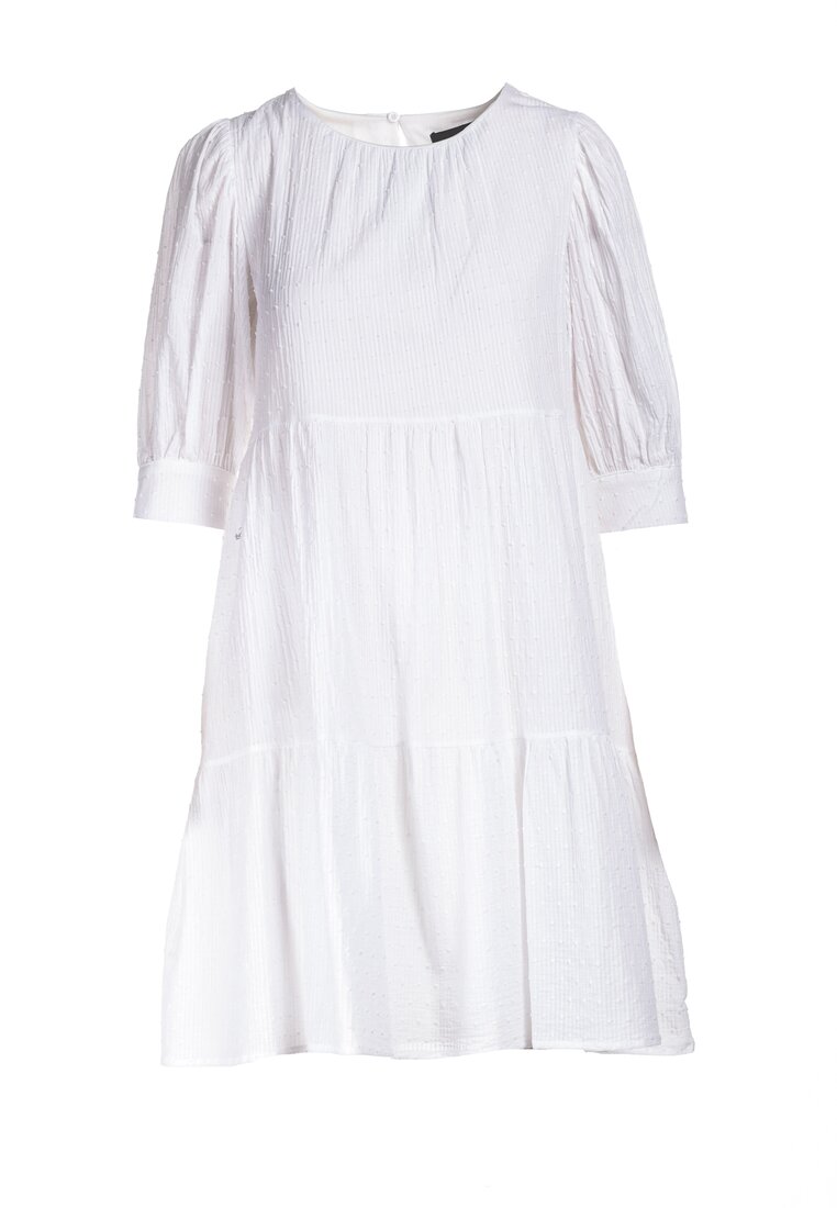 Biała Sukienka Knollham