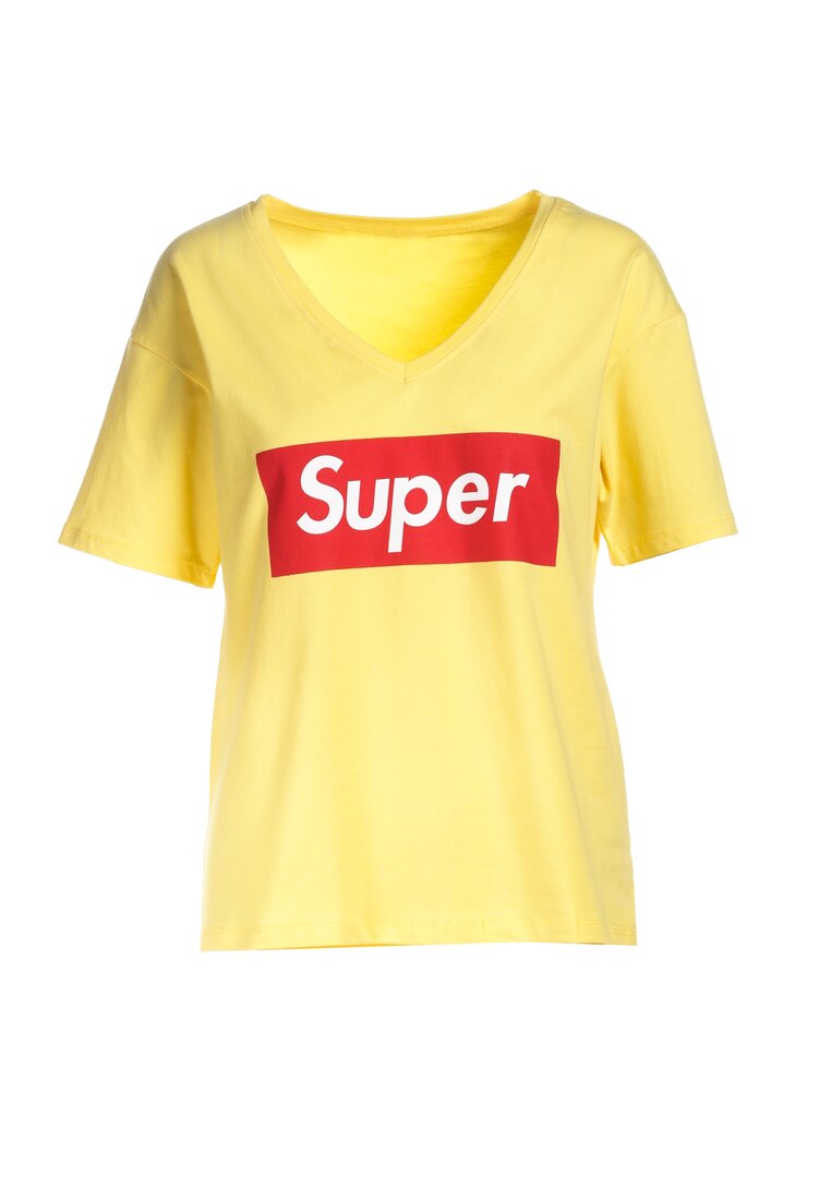 Żółty T-shirt Taphis