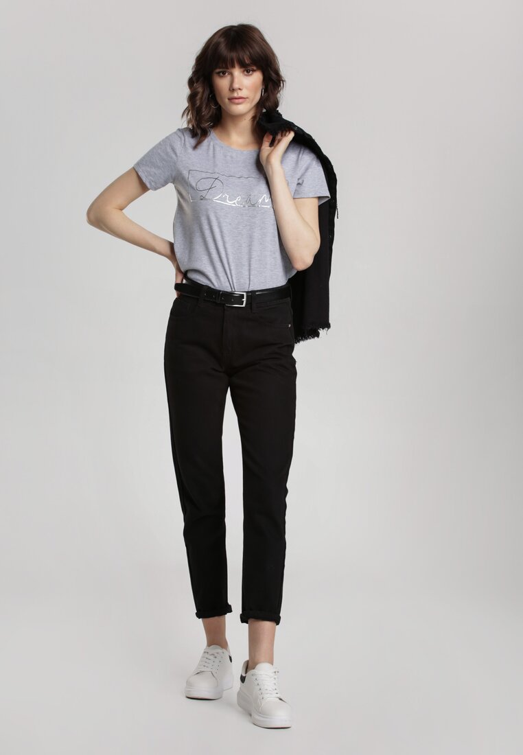 Szary T-shirt Ainara