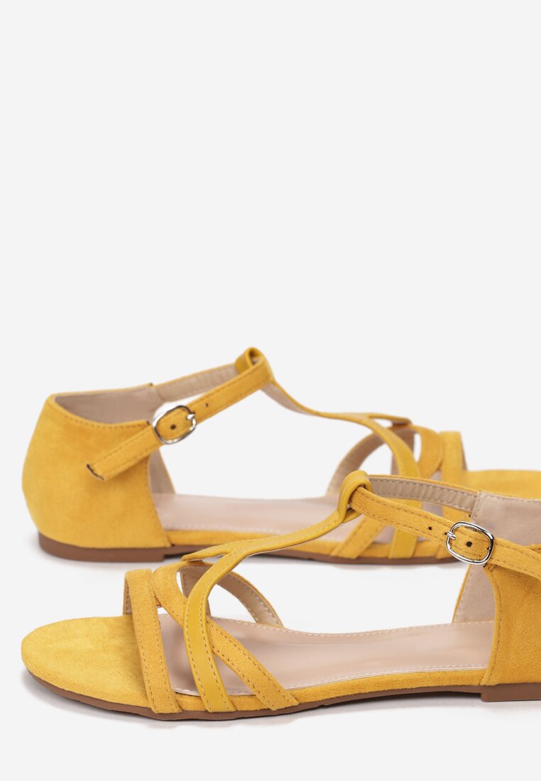 Żółte Sandały Saphalina