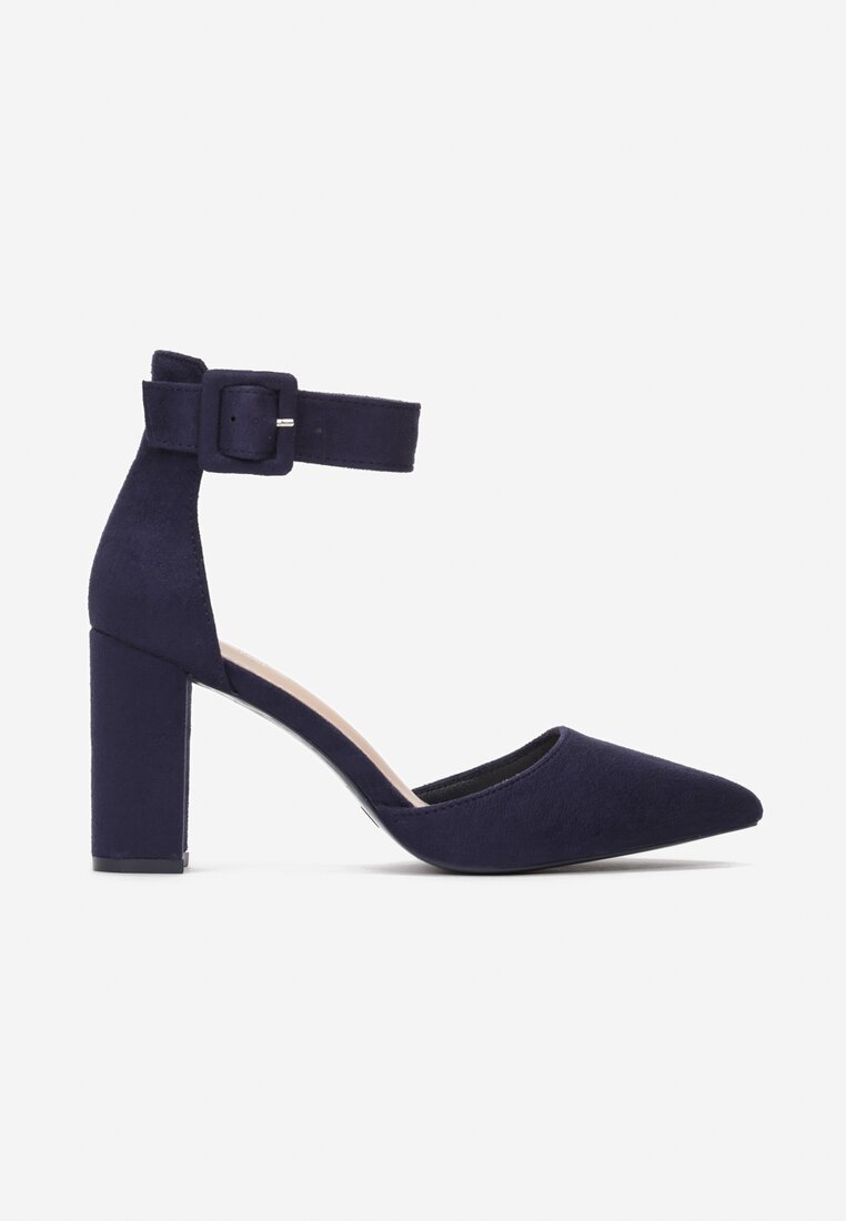 Granatowe Czółenka Igona