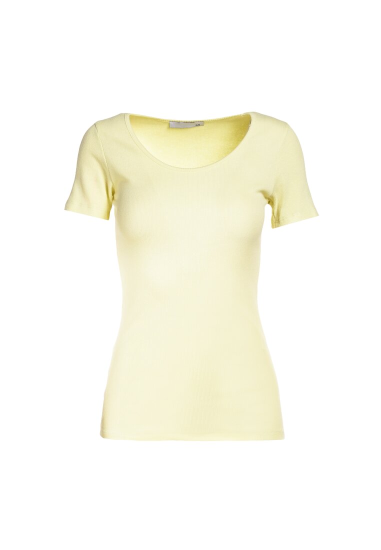 Żółty T-shirt Nahlle