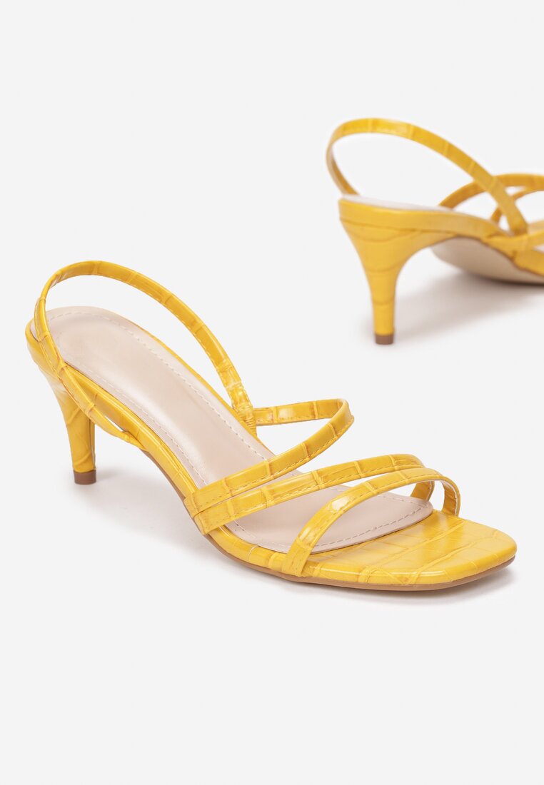 Żółte Sandały Thenia