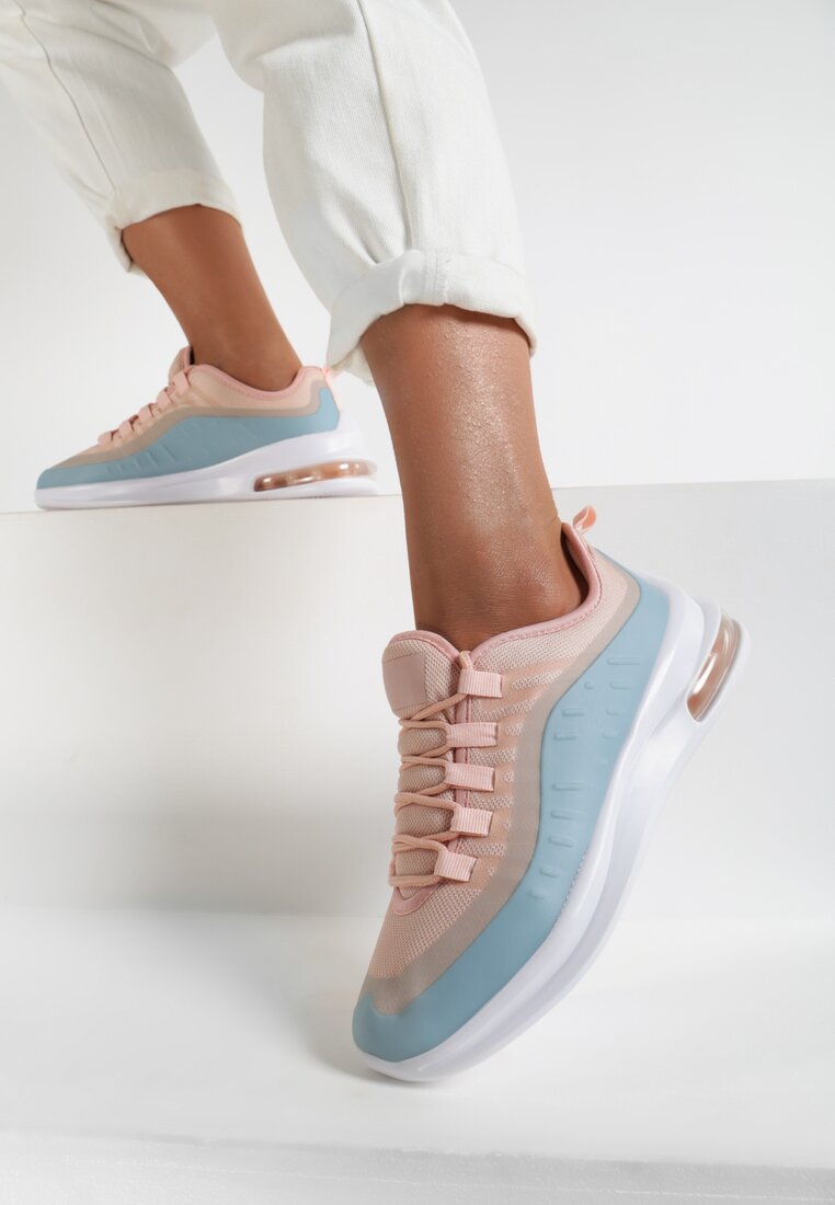 Różowo-Niebieskie Sneakersy Quburn