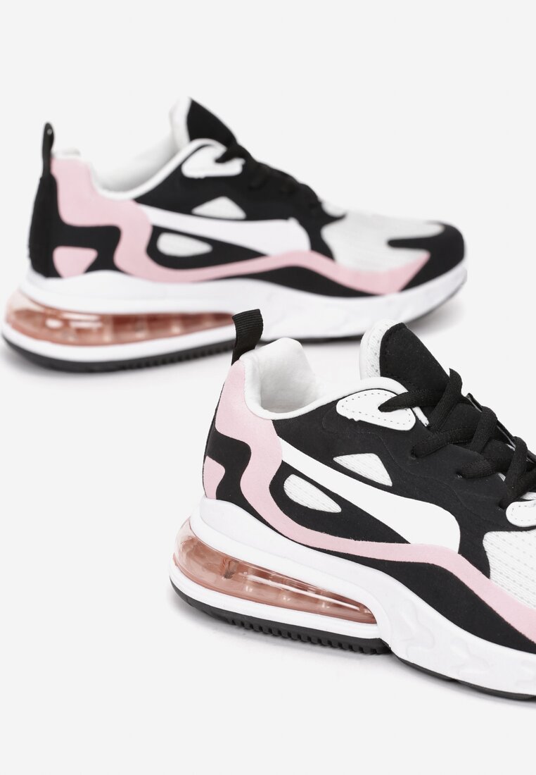 Biało-Różowe Sneakersy Clareino