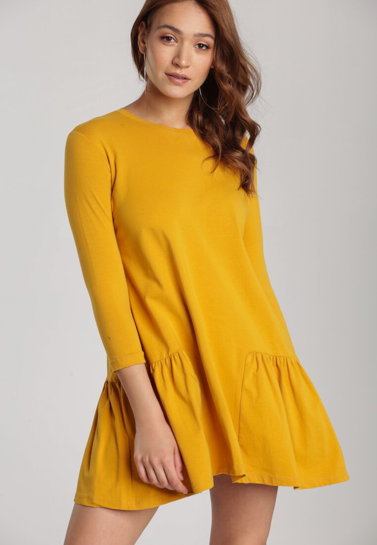Żółta Sukienka Calydora
