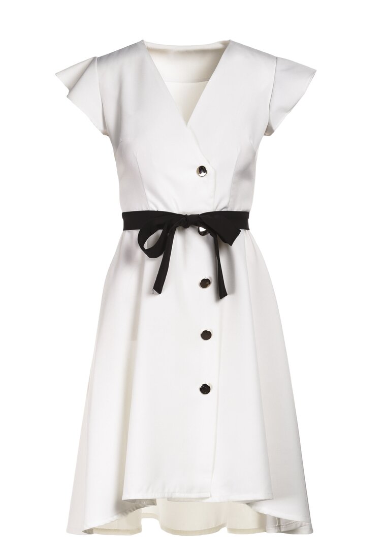 Biała Sukienka Coreanah