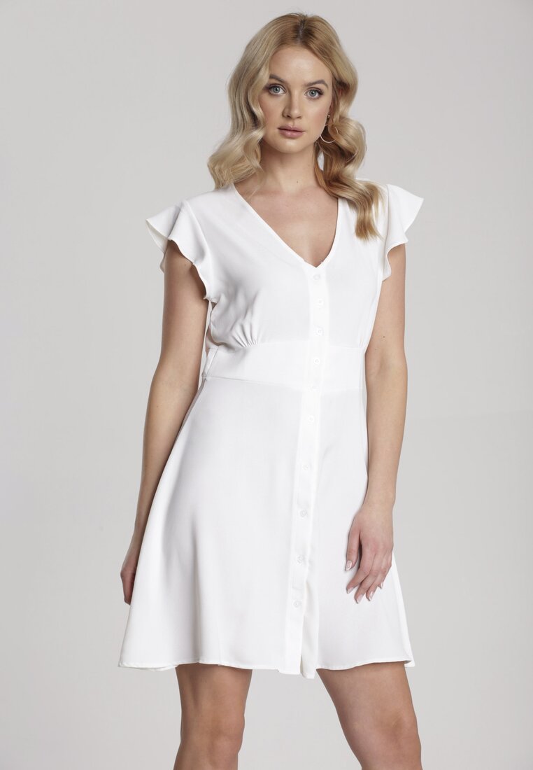 Biała Sukienka Alasine
