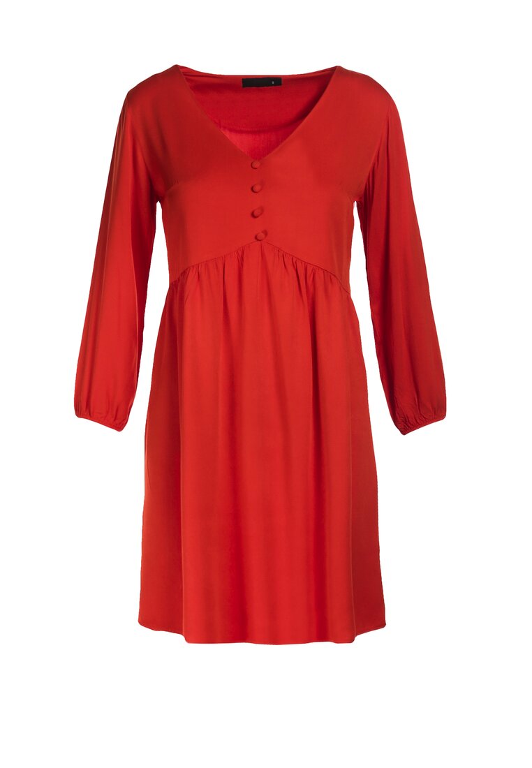 Czerwona Sukienka Leudone