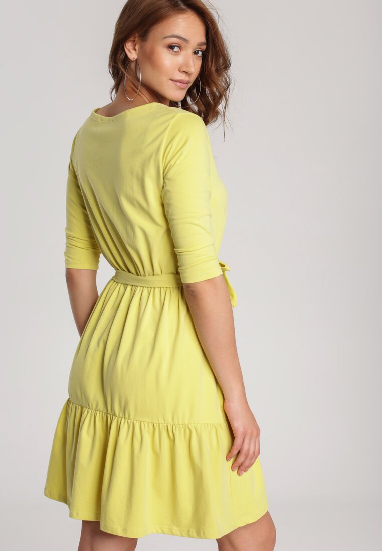 Żółta Sukienka Thelxielira