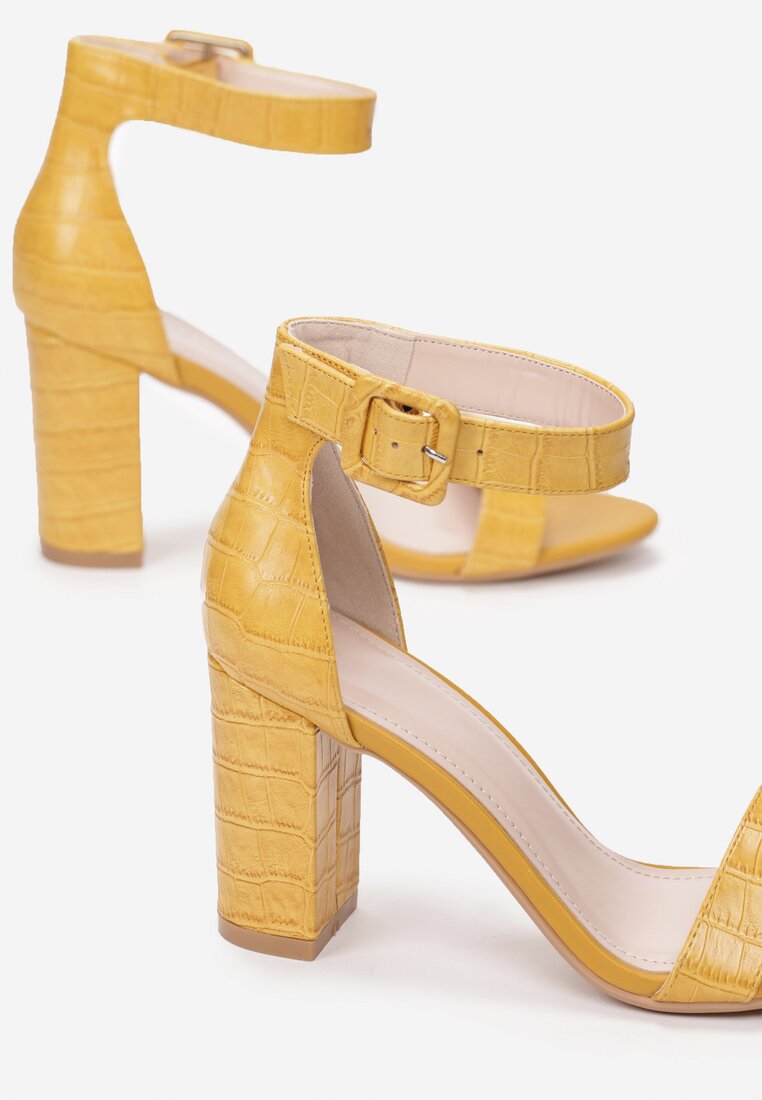 Żółte Sandały Sheimare