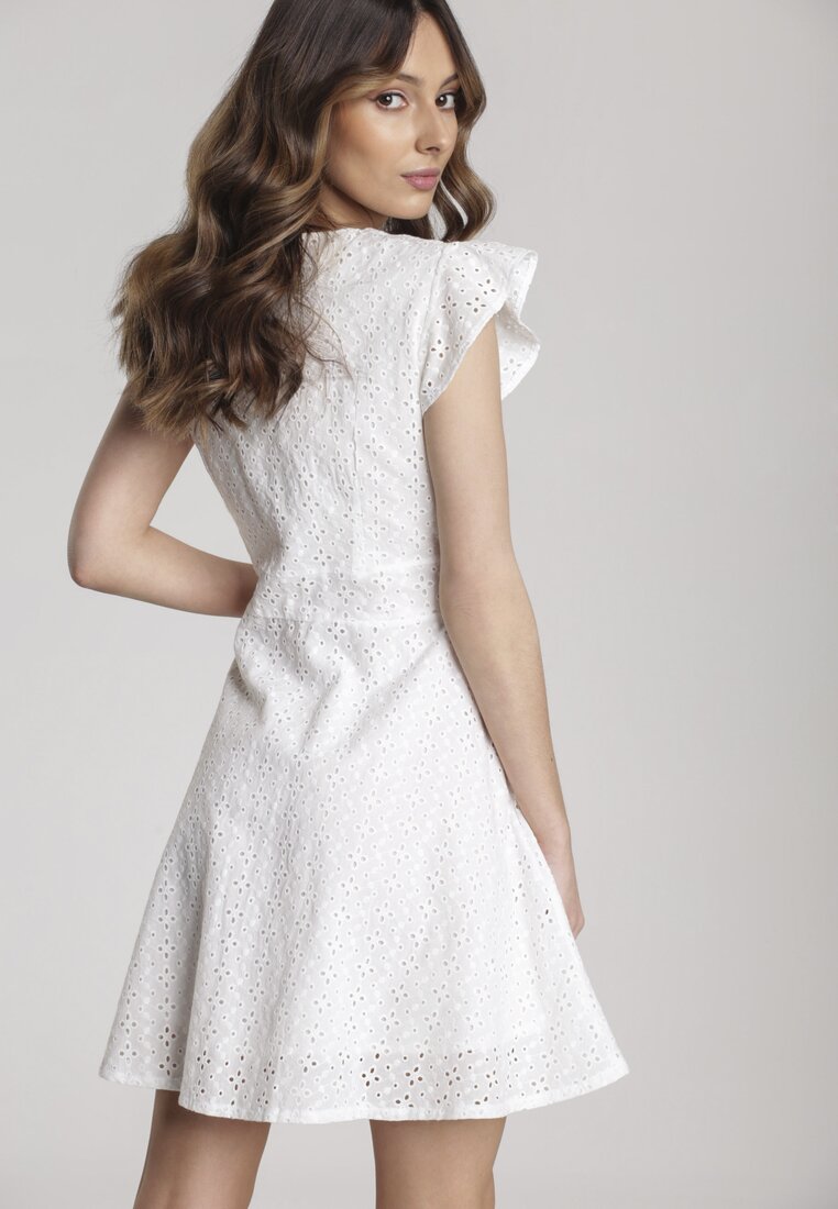Biała Sukienka Miravianna