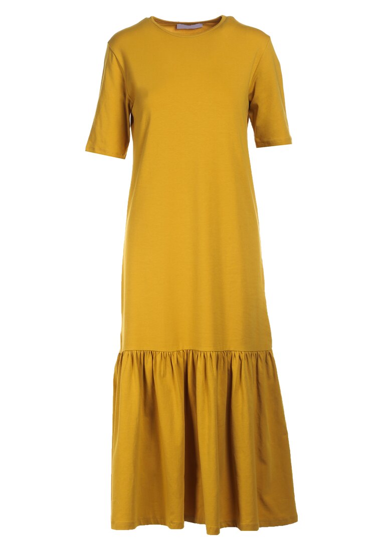 Żółta Sukienka Dorynele