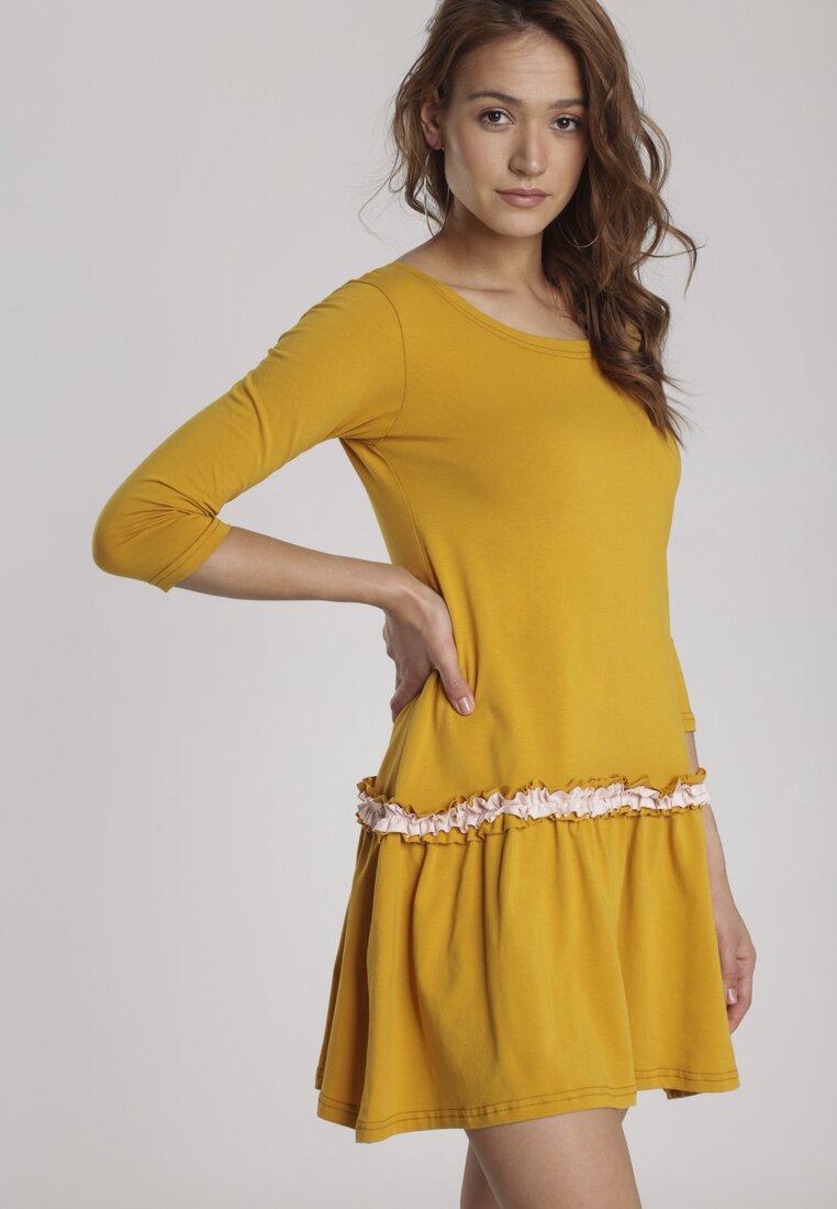 Żółta Sukienka Palathyia