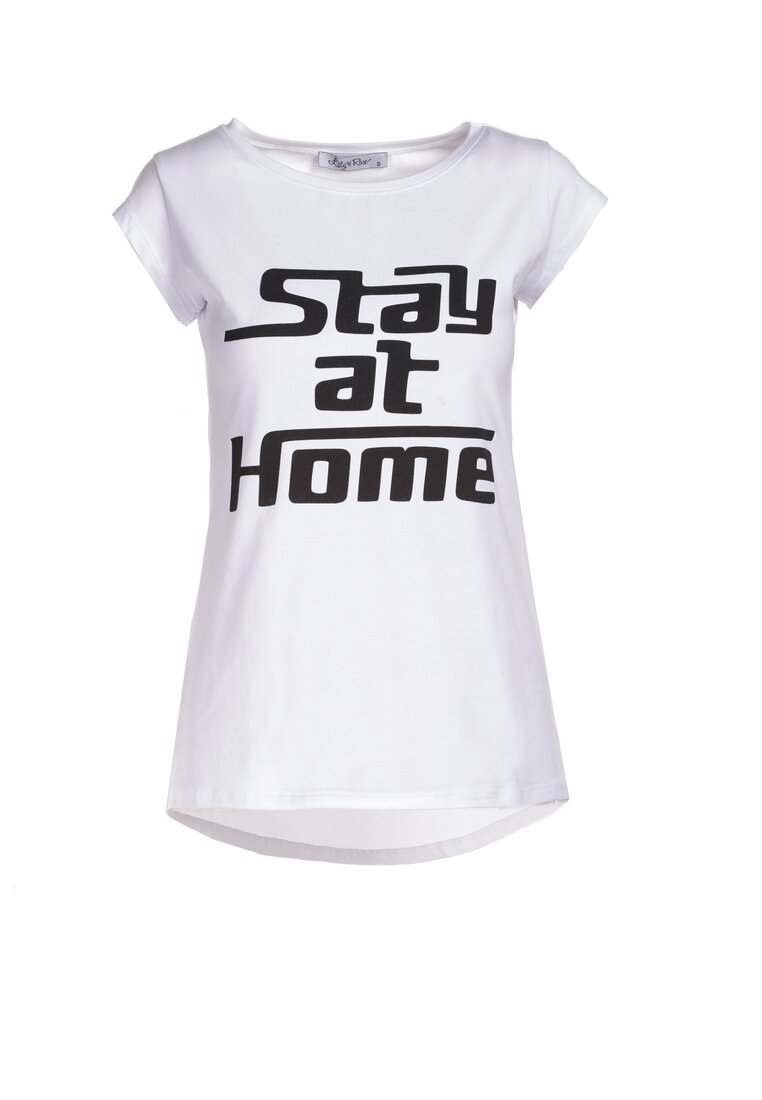 Biały T-shirt Loraisea