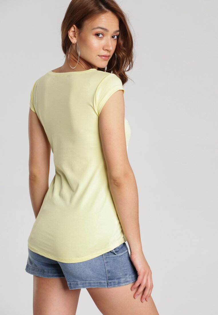 Żółty T-shirt Loraisea