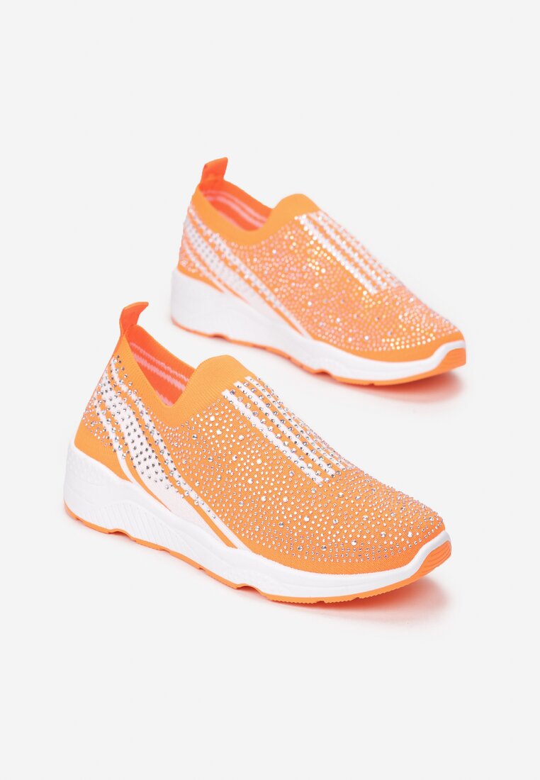 Pomarańczowe Sneakersy Aroapeia