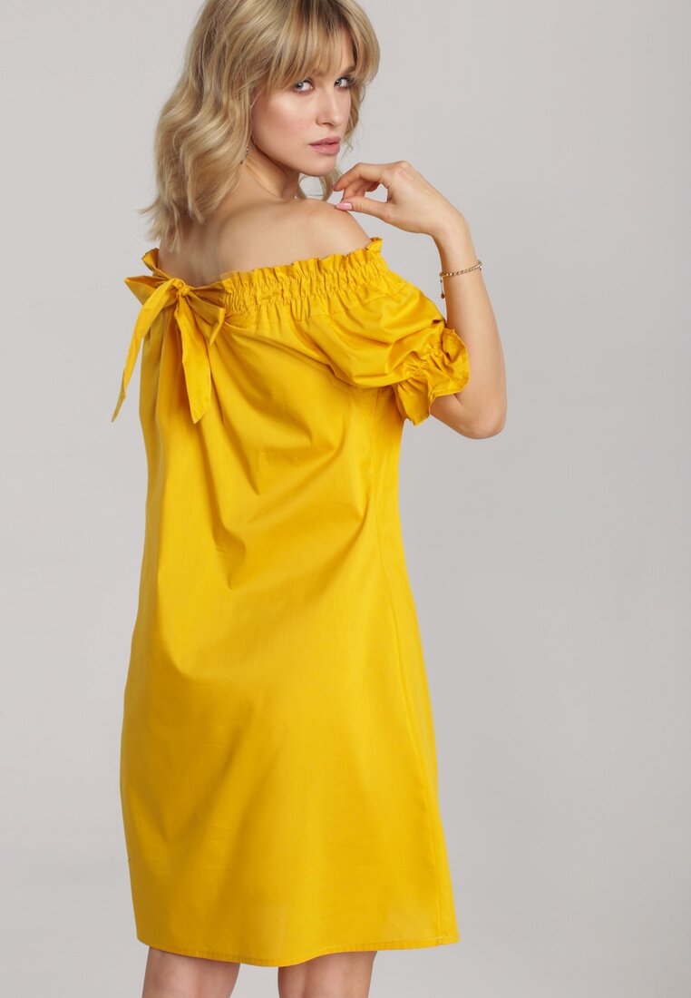 Żółta Sukienka Clyliana