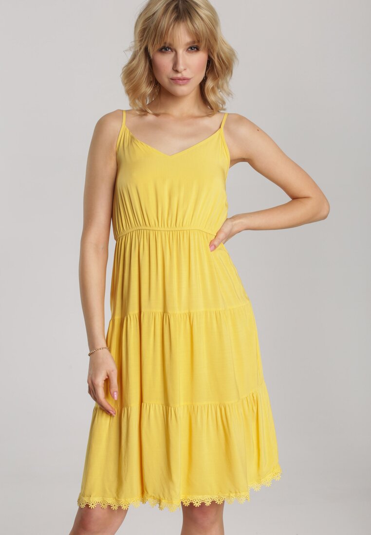Żółta Sukienka Avaria
