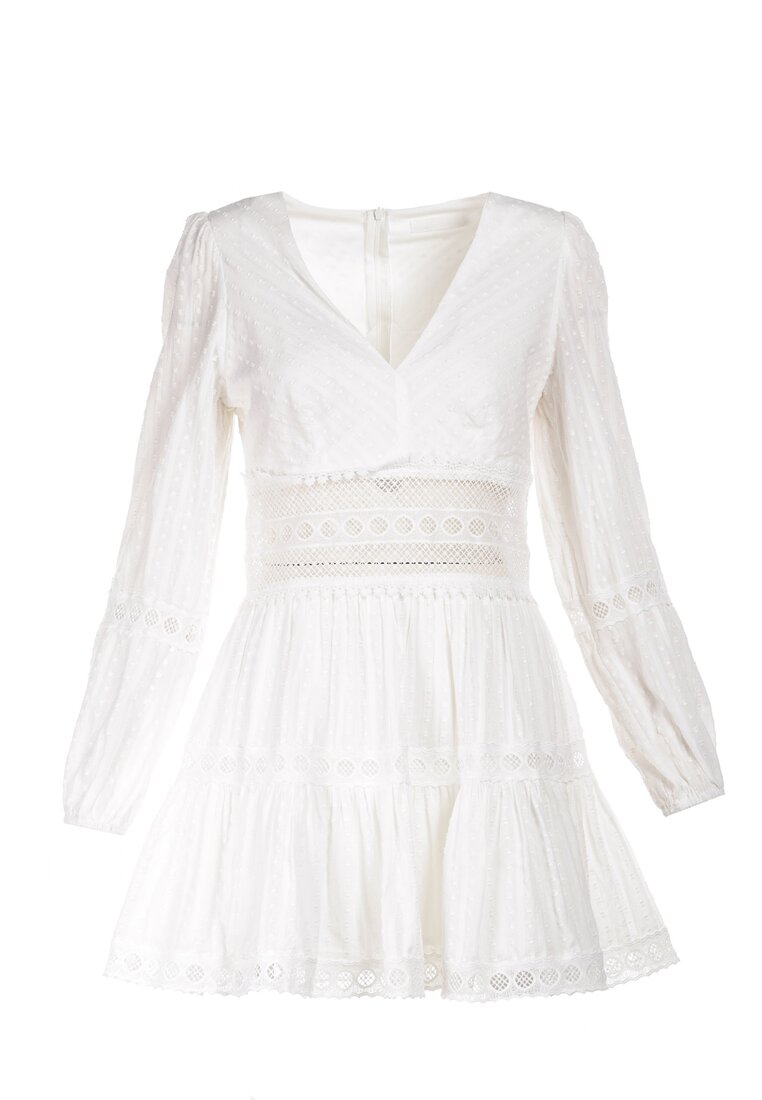 Biała Sukienka Dorierian