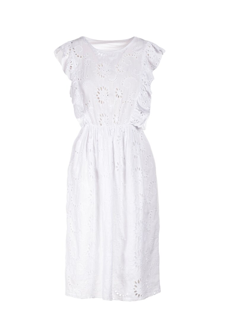 Biała Sukienka Elisabetta