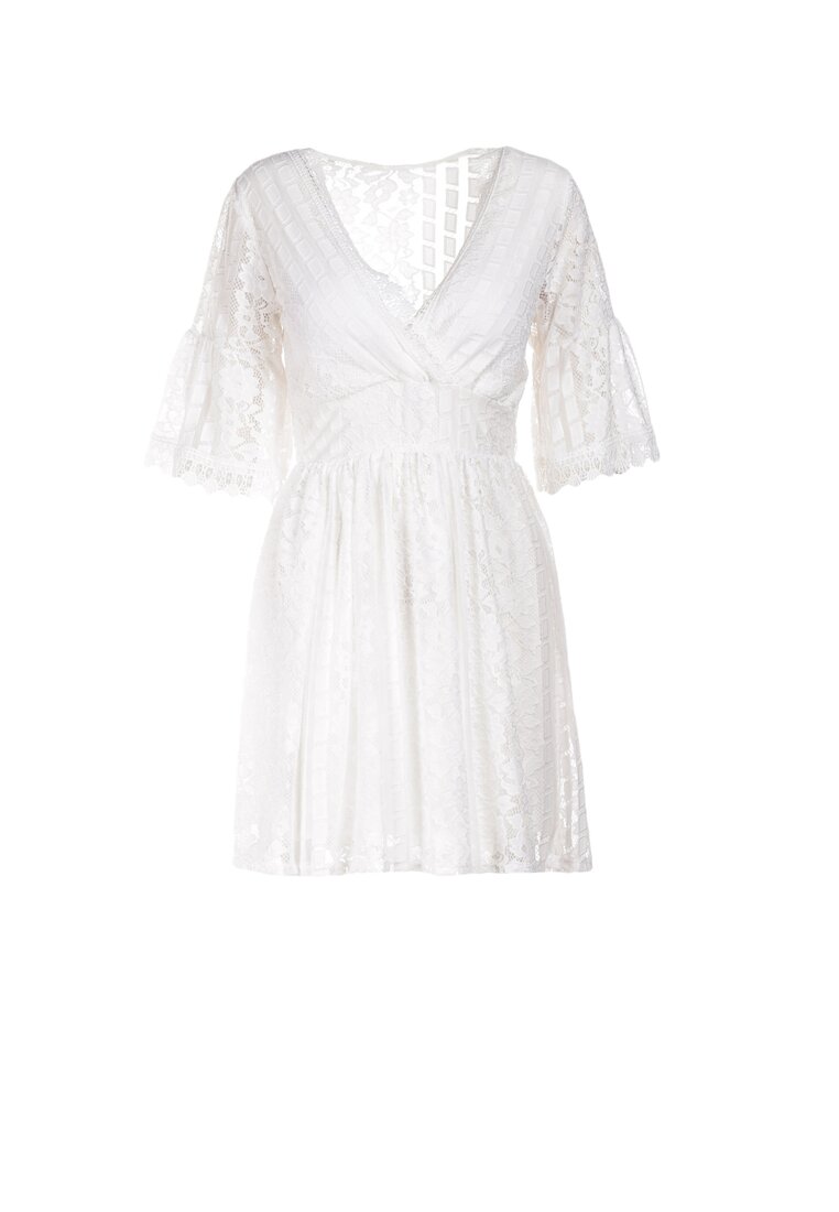 Biała Sukienka Raelina