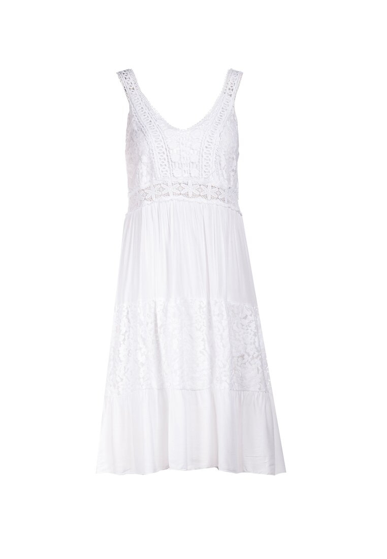Biała Sukienka Thalaneva