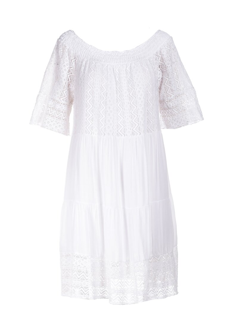 Biała Sukienka Adranassa