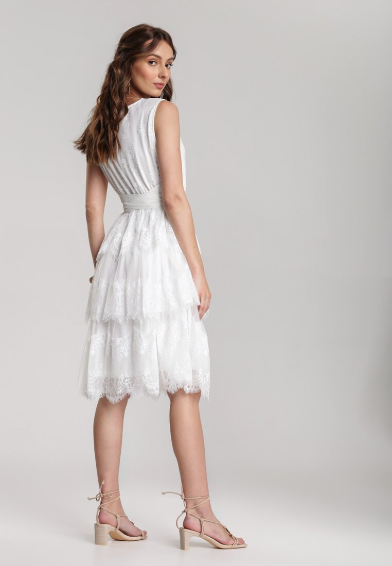 Biała Sukienka Shelis