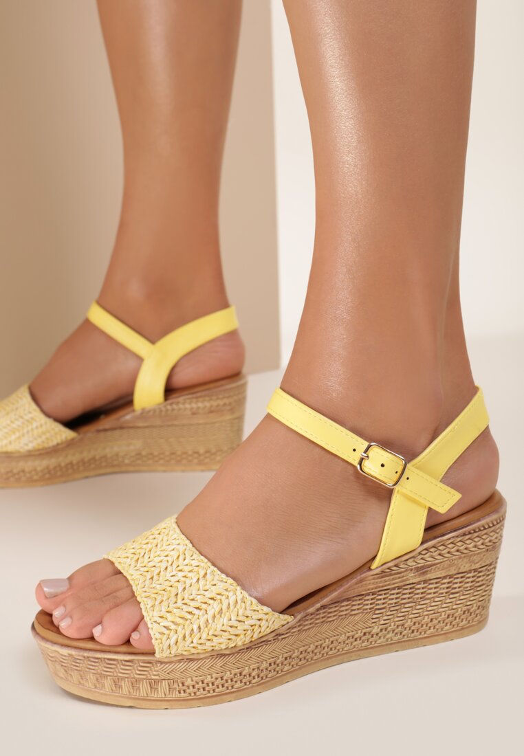 Żółte Sandały Gaenmadia