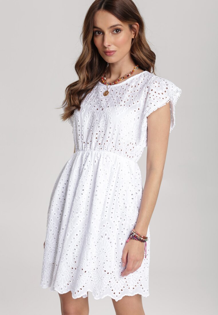 Biała Sukienka Oceariel
