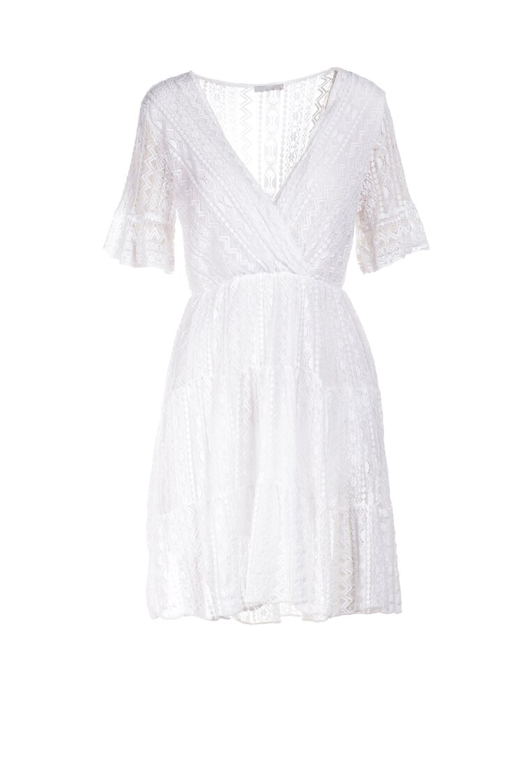 Biała Sukienka Aqealila