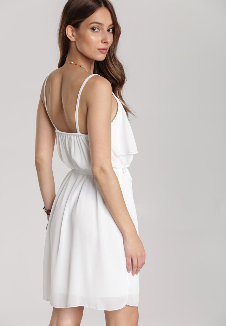 Biała Sukienka Nahlyn
