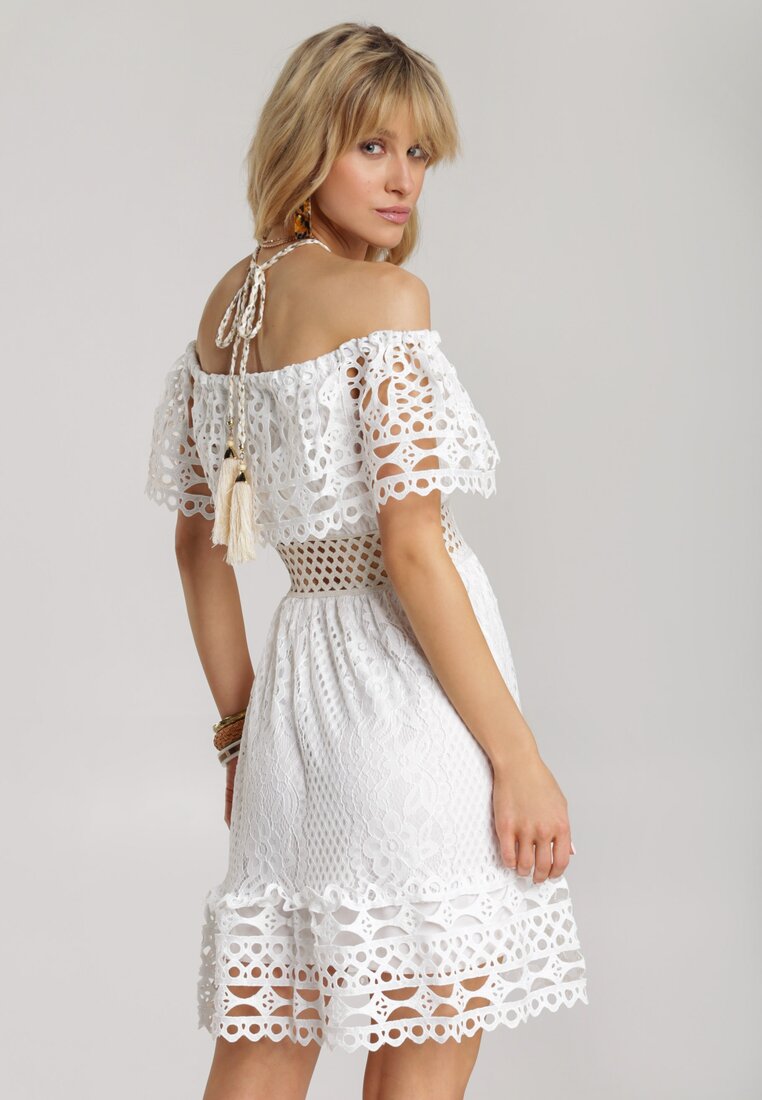 Biała Sukienka Nadaneh