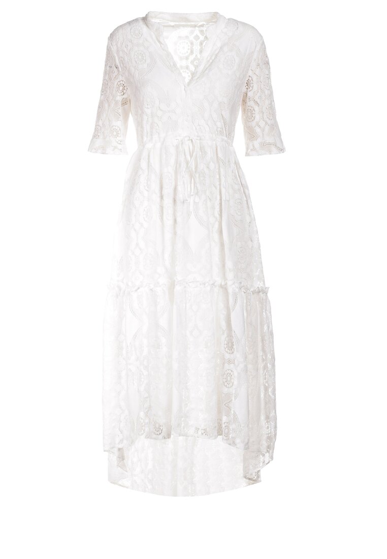 Biała Sukienka Kallikharei