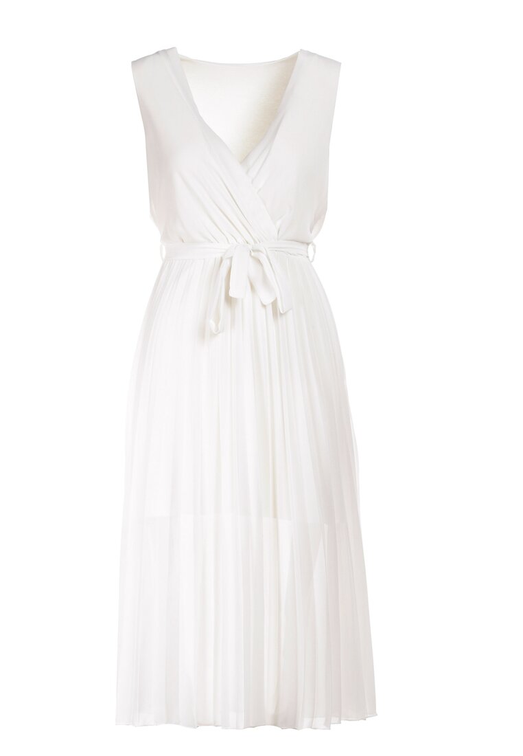 Biała Sukienka Echonohre