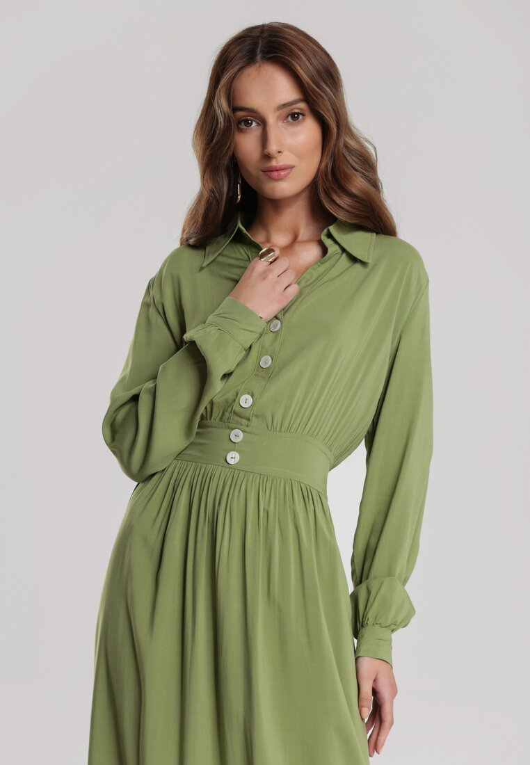 Zielona Sukienka Himepeia