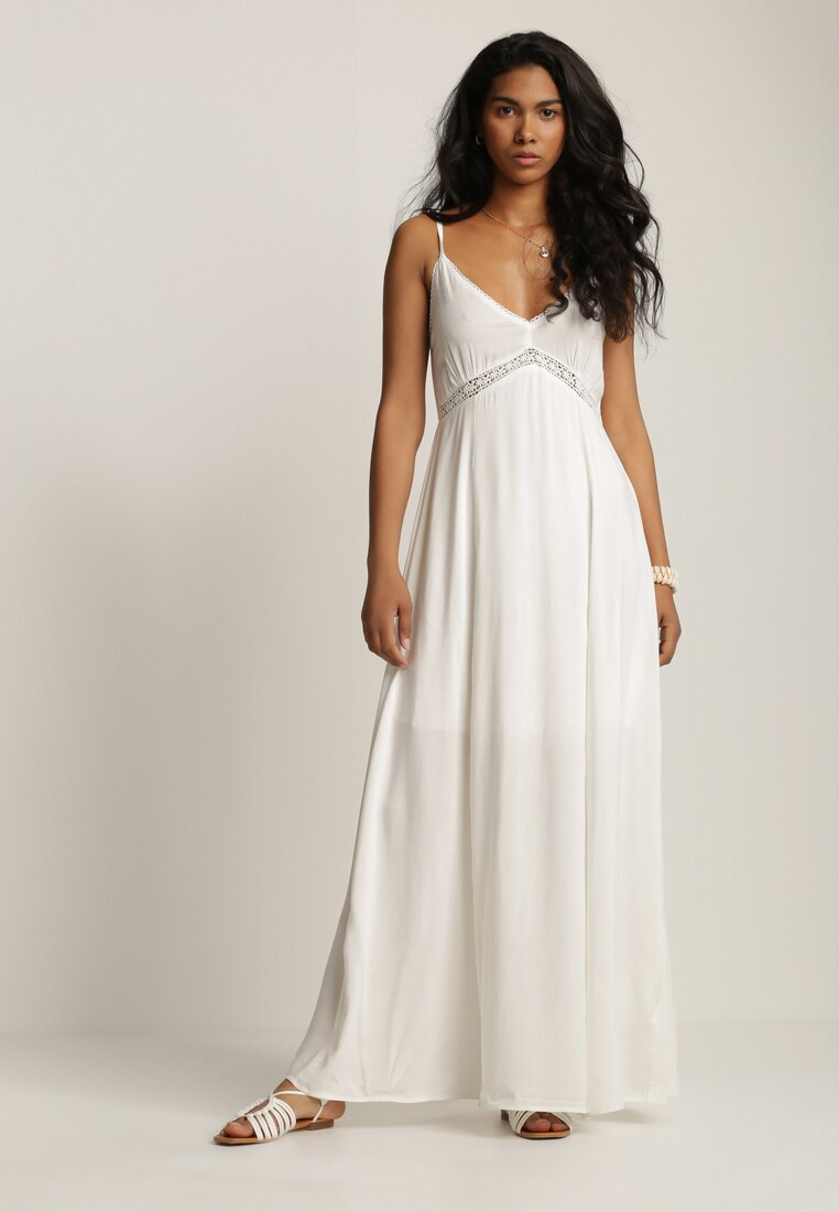 Biała Sukienka Helysha
