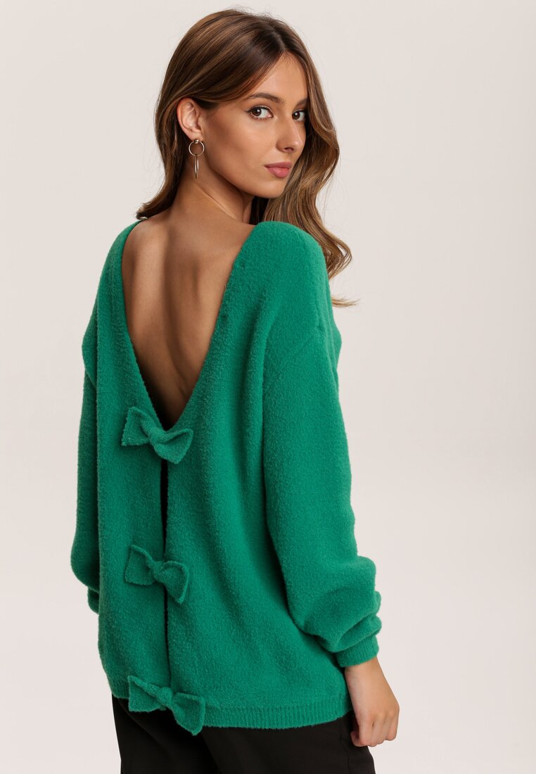 Zielony Sweter Shirinrelle