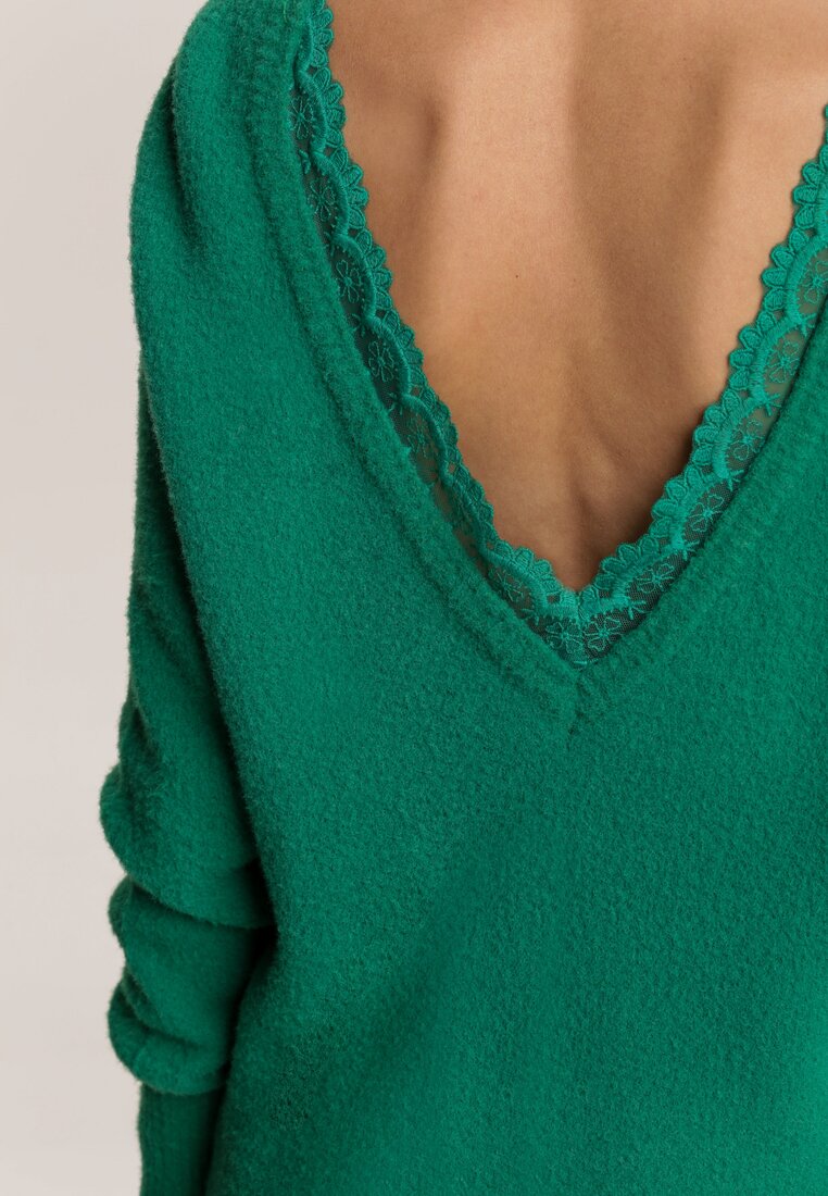 Zielony Sweter Saryra