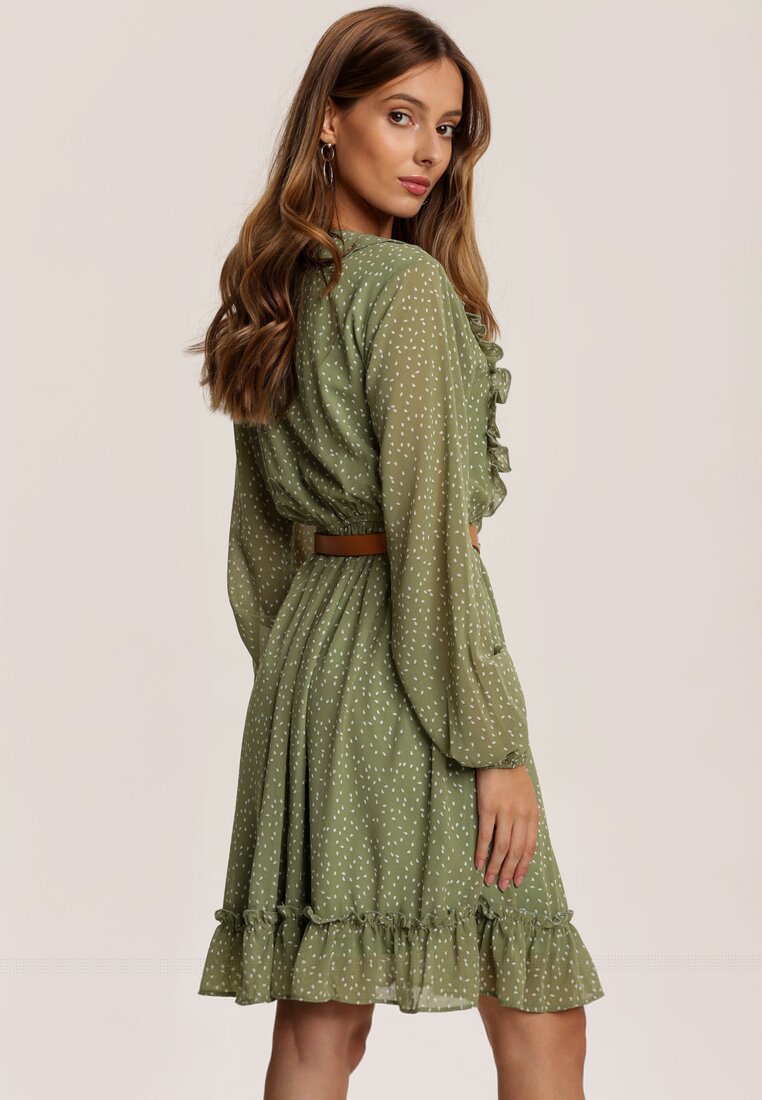 Zielona Sukienka Trisrieth
