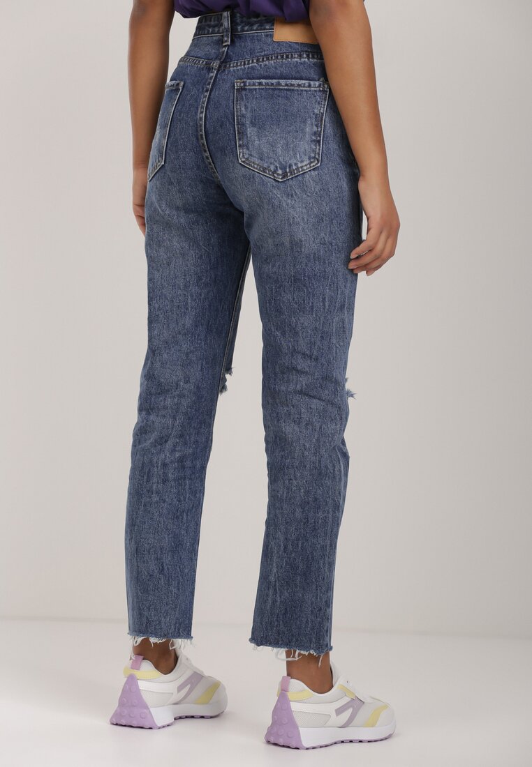 Niebieskie Jeansy Regular Vivilla