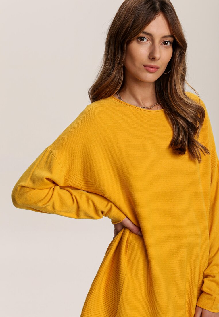 Żółty Sweter Xinrydar