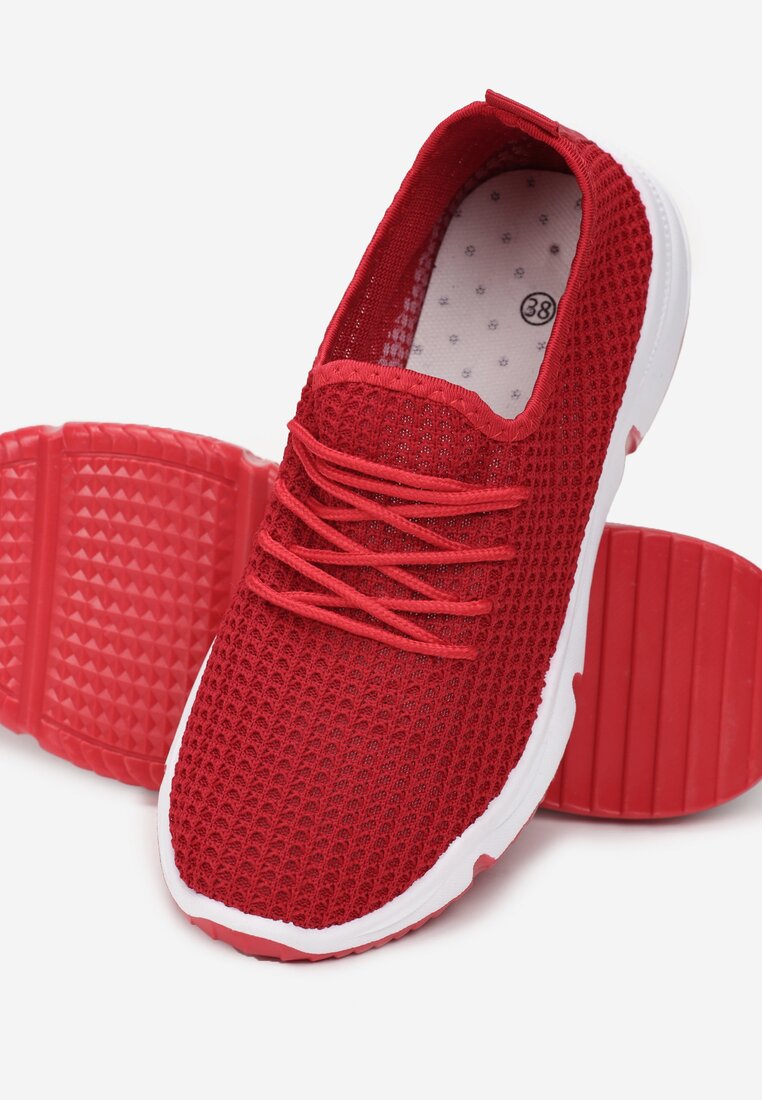 Czerwone Buty Sportowe Celalacia